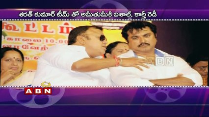Clash between vishal and Sarath Kumar (02-07-2015)