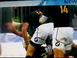 Dean Greyling Punches Richie McCaw --SLOW MOTION-- Rugby Fight punch elbow