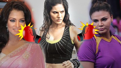 Sunny Leone Slams Rakhi, Celina's 'Useless' comments!! | Watch Now