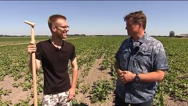 Het Weer: John bie de boer [1-7-2015] - RTV Noord