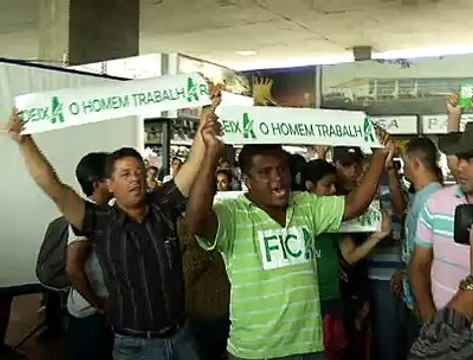 Jornal local: Manifestação Rodoviária