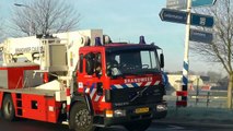 Brandweer Beusichem & Culemborg met spoed onderweg naar een Zeer Grote Brand (GRIP 2) In Tiel