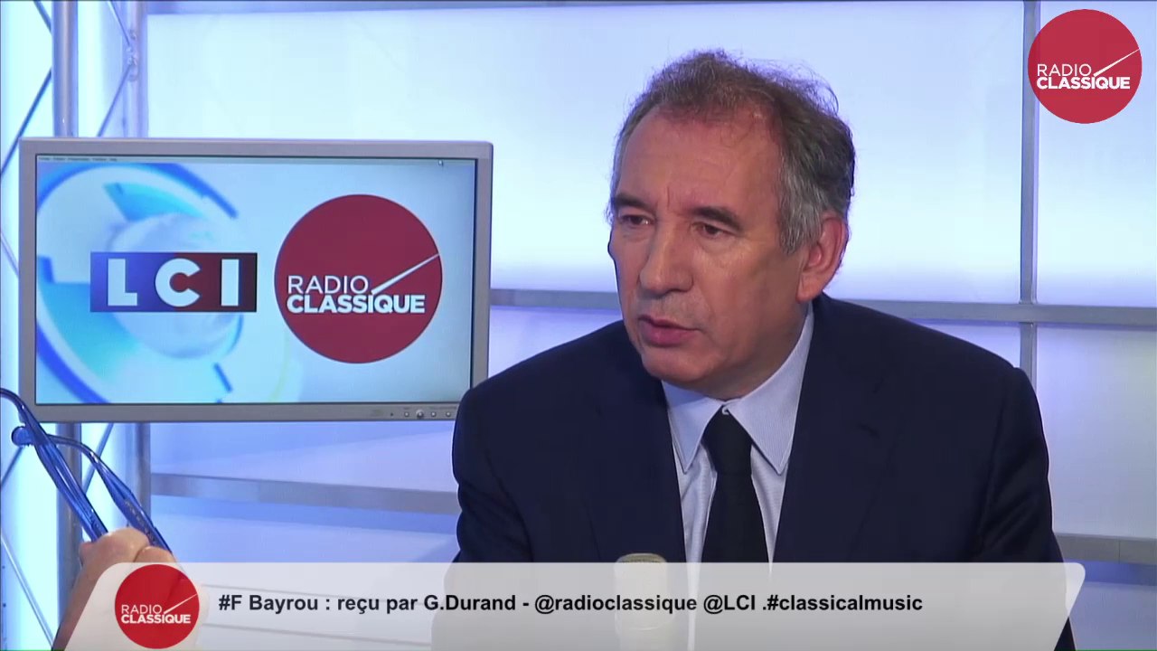 François Bayrou, l'invité de Guillaume Durand sur LCI-Radio Classique - 010715