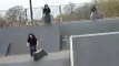 skateboarding late finger flip