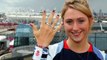 Laura Trott winning cycling's Omnium, Gold Medal in London olympics
