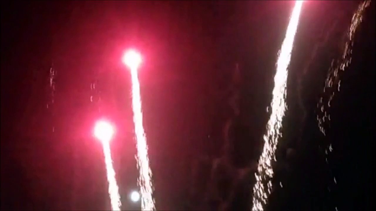 Feu d'artifice de Chaussan 2015