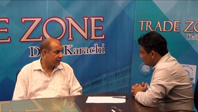 A.K Memon conducting forum Noor Ahmed Khan - Patron in Chief NKATI (North Karachi Association of Trade and Industry) discussing at Trade Zone Forum.