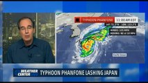 Typhoon Moving Into World's Largest Metropolis | Typhoon Phanfone: Tokyo in Direct Path