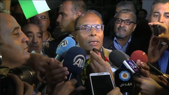 تصريحات المرزوقي بعد مشاركته في أسطول الحرية