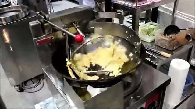 New style to make a Fried rice and Stir Fried vegetable