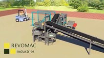 Automatic Fly Ash Brick Making Machine by Revomac Industries, Ahmedabad