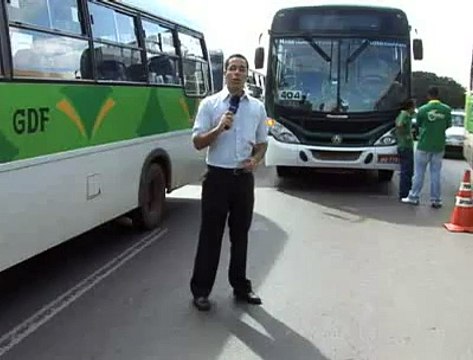 Jornal local: Greve ônibus