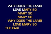 CB5078 02 03   Children's Songs   Mary Had A Little Lamb Vocal Karaoke