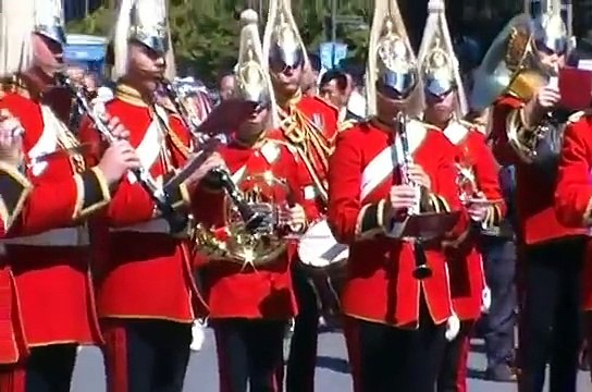 [6-25 참전국 군악대 시가행진 5] 영국 British Army Marching Band Plays in Seoul