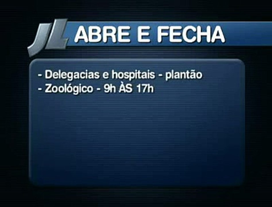 Jornal local: Abre e fecha feriado