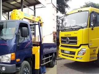 Bán xe tải gắn cẩu tự hành,0946808366