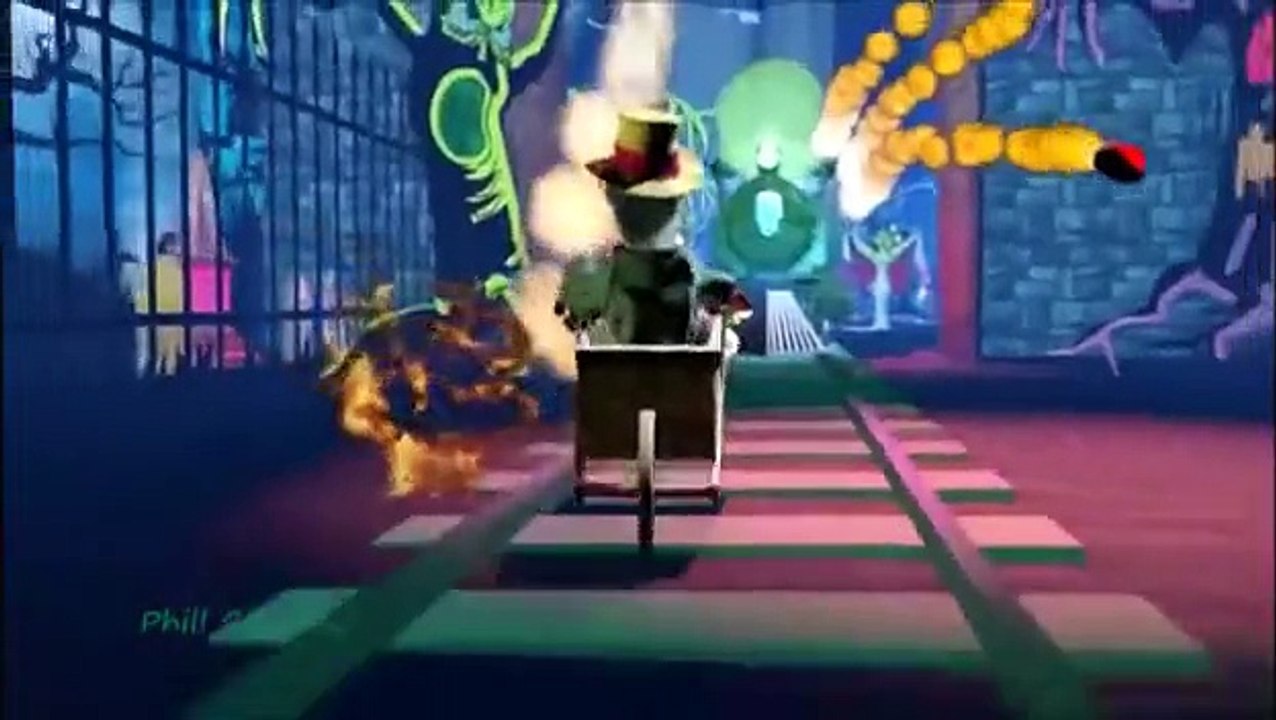 Funny Cartoons - Ghost Train - Cartoon Ghosts - Trains - Animation - New Movies 2015