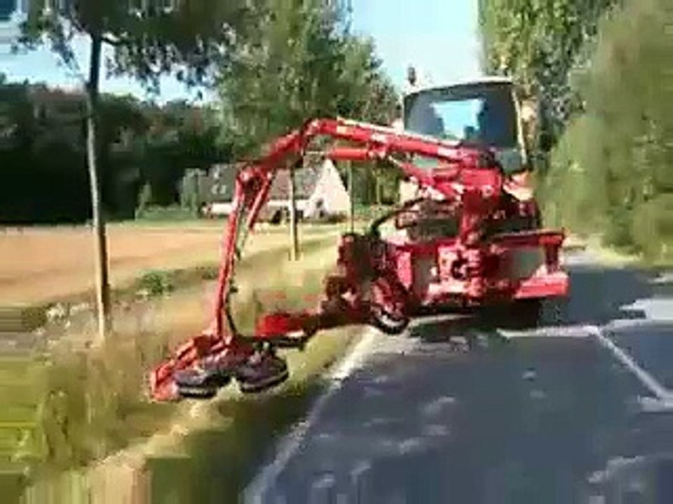 Cutting A Unwated Grass And Tree