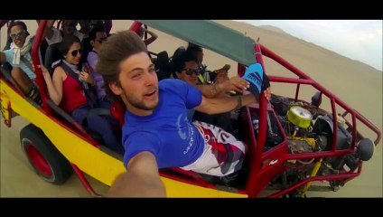 Faire du ski et snow sur les dunes de sable