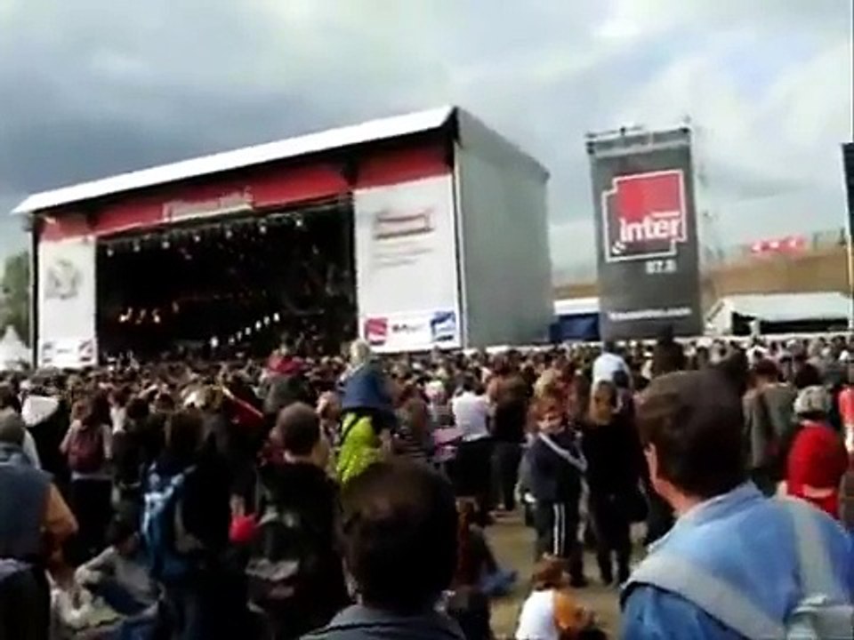 Julien Clerc à la Fête de l'Huma