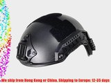 Adjustable Maritime Helmet ABS BLACK For Airsoft Paintball