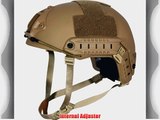 Viper Tactical Fast Helmet Airsoft Paintball Skirmish Combat Army Hat Police (Coyote)