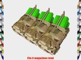 Condor Tactical Combat Triple M4/M16 Stacker Ammo MOLLE Mag Pouch MultiCam Camo