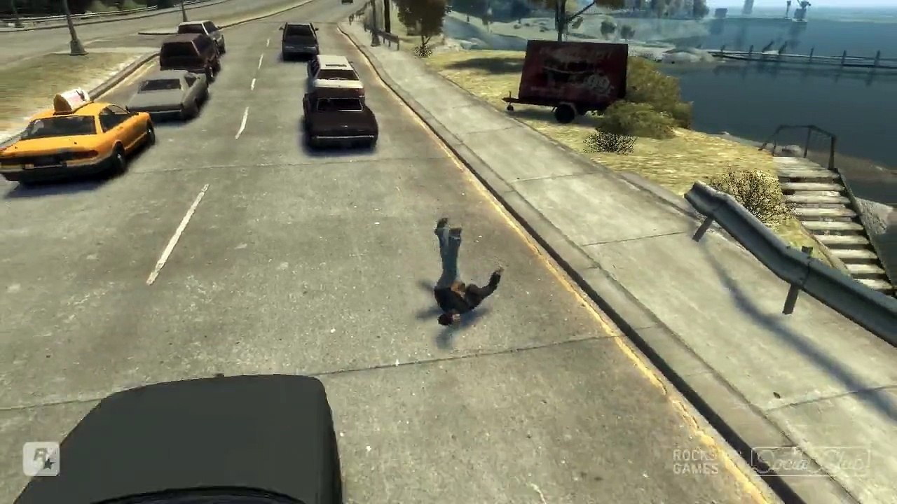 GTA 4 - Moto Crash