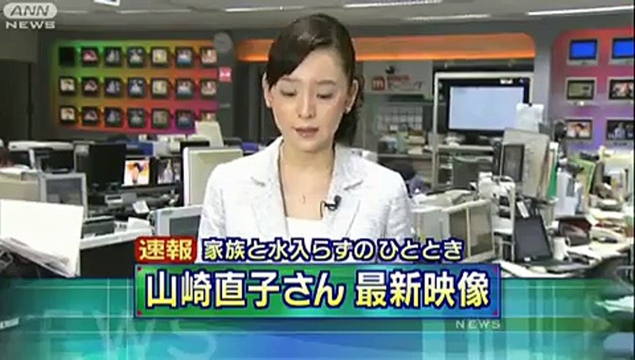 きのう帰還の山崎直子さん　家族と水入らずのひと時（10/04/21）