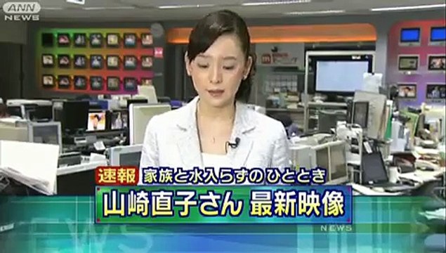 きのう帰還の山崎直子さん　家族と水入らずのひと時（10/04/21）