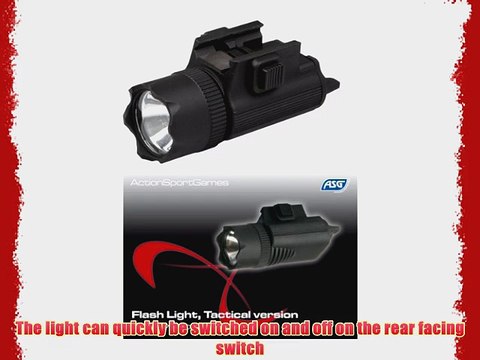 ASG 16085 FLASH LIGHT TACTICAL VERSION SUPER XENON 100 LUMEN TORCH PISTOL TORCH