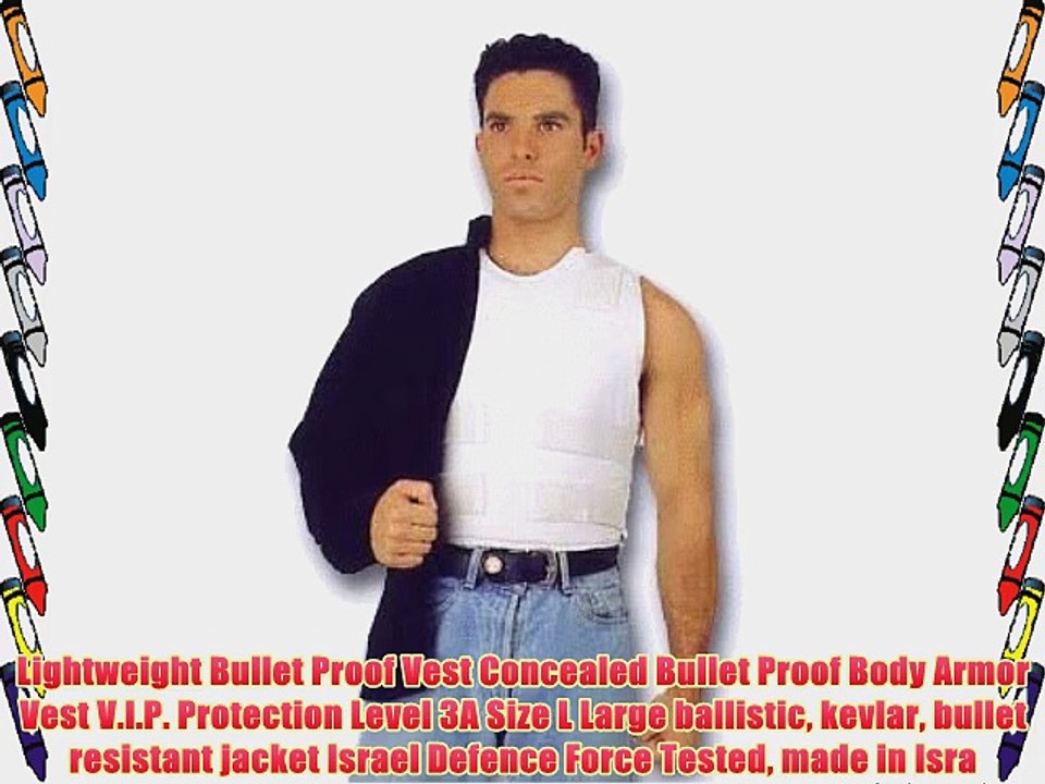 Lightweight Bullet Proof Vest Concealed Bullet Proof Body Armor Vest V.I.P. Protection Level