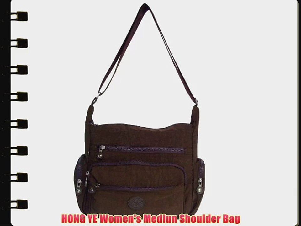 HONG YE Women's Mediun Shoulder Bag