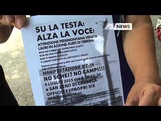 "NO SCHEI? NO CAMPI": IN STRADA CONTRO LA PEDEMONTANA