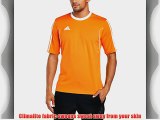adidas Men's Squadra13 Short Sleeve Jersey - Orange/White Medium