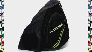 Asymetric Rugby Back Pack Black/Lime - size One Size