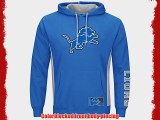 Detroit Lions Majestic NFL Passing Game IV Pullover Hooded Sweatshirt