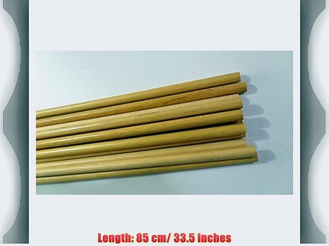 Wooden Shaft for Arrow and Bow Archery Color White 12 Pcs