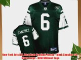 New York Jets NFL American Football Jersey - Mark Sanchez #6 - Mens Large - NEW Without Tags