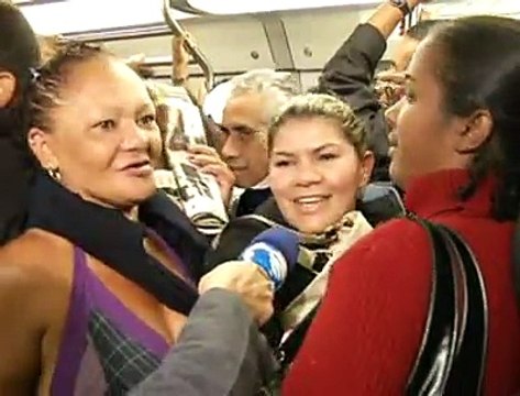 Jornal local: Confusão Metro