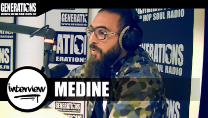 Medine - Interview #Démineur (Live des studios de Generations)