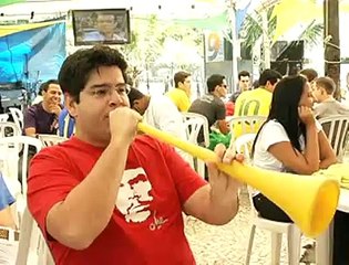 Jornal local: Jogo BRA x Port
