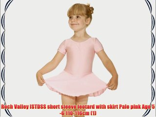 Roch Valley ISTDSS short sleeve leotard with skirt Pale pink Age 5-6 110-116cm (1)