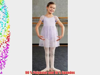 (10126C) Capezio Empire Puff Sleeve Dress (LIL SC )