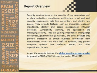 Global Security Services Market Forecast 2015-2019