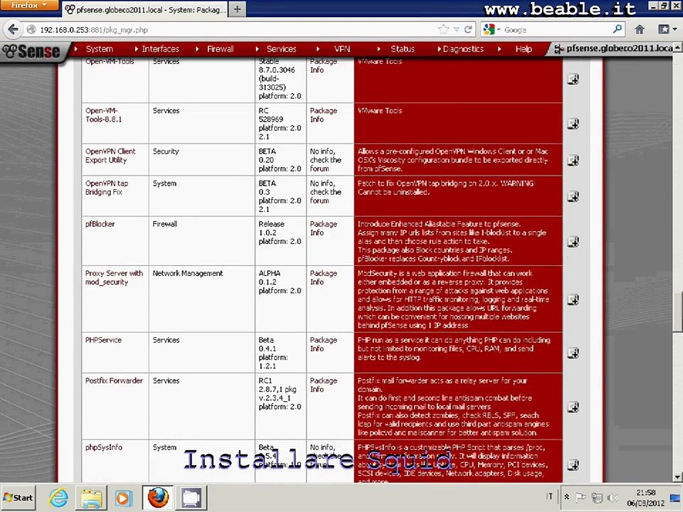 Tutorial 15: pfSense - Squid & Squidguard - Content filtering