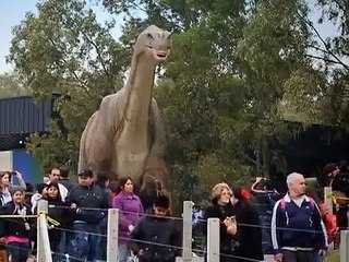 Tecnópolis: un parque con dinosaurios y mamíferos prehistóricos