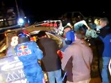 Robby Gordon Pit stop and Driver Change with Andy McMillin, 2006 Baja 1000
