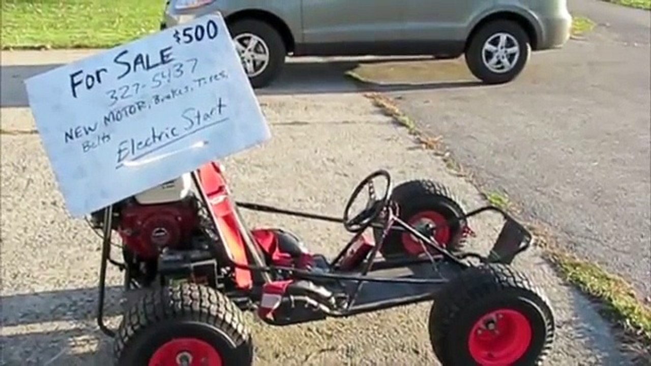 Home Made Go Kart - Go Cart Manco Dingo Go Kart Go Cart