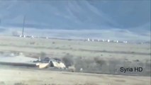 الجيش السوري يدمر بصاروخين حرارين تحصينات لداعش قرب مطار ديرالزور